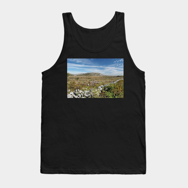 Mullaghmore, The Burren, Ireland Tank Top by honeythief